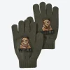 Kinder NKD Kinder-Strickhandschuhe mit Gummidruck