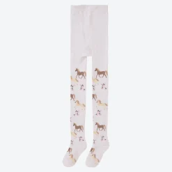 Kinder NKD Kinder-Strumpfhose mit Pferde-Motiv