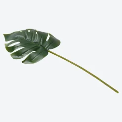 NKD Kunstpflanzen-Zweig in Monstera-Optik, ca. 57 cm