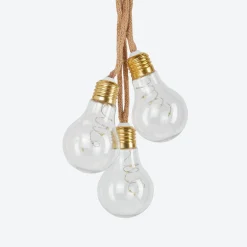 NKD LED-Lichterkette mit industriellem Design, ca. 460cm