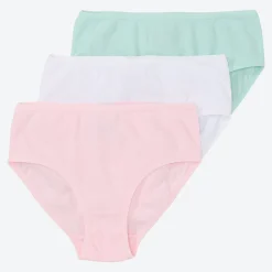 Kinder NKD Mädchen-Slip in verschiedenen Farben, 3er-Pack