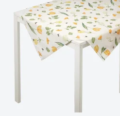 NKD Mitteldecke mit Frühlingsblumen, ca. 80x80cm