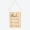 NKD Schild mit Aufschrift in verschiedenen Designs, ca. 30x24cm