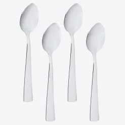 NKD Teelöffel aus rostfreiem Edelstahl, 4er-Set