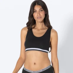 Damen NKD Teener-Mädchen-Bustier mit hohem Baumwollanteil, 2er-Pack