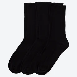 Damen NKD Unisex-Gesundheitssocken, 3er-Pack