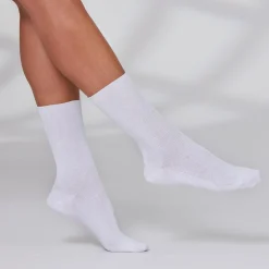 Damen NKD Unisex-Gesundheitssocken mit Ripp-Struktur, 3er-Pack