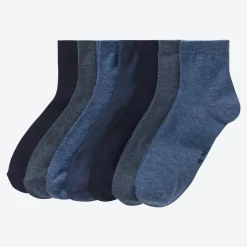 Damen NKD Unisex-Kurzschaft-Socken, 7er-Pack
