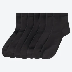 Damen NKD Unisex-Kurzschaft-Socken, 7er-Pack