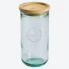 NKD Vorratsglas mit Bambusdeckel, ca. 800 ml