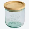 NKD Vorratsglas mit Bambusdeckel, ca. 360 ml